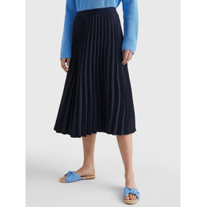 Tommy Hilfiger dámská tmavě modrá sukně